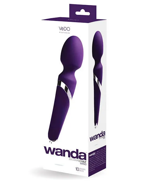 VeDO WANDA Rechargeable Wand (Deep Purple)