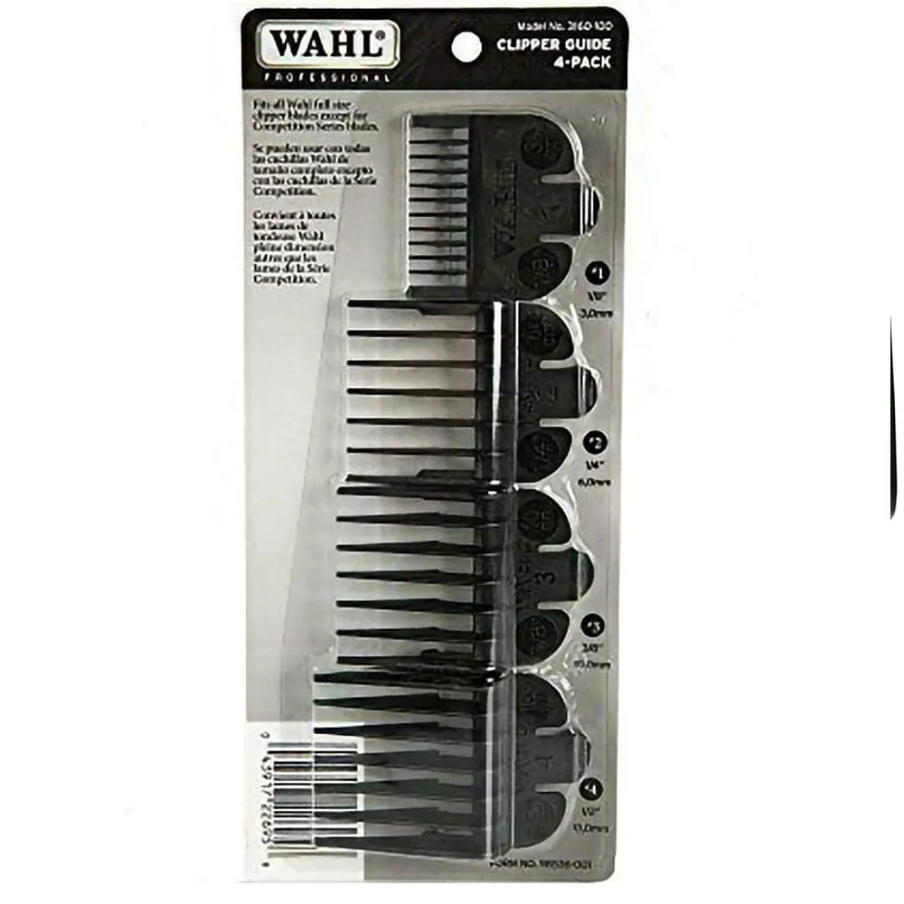 Wahl Clipper Guides 4-Pack #3160-100