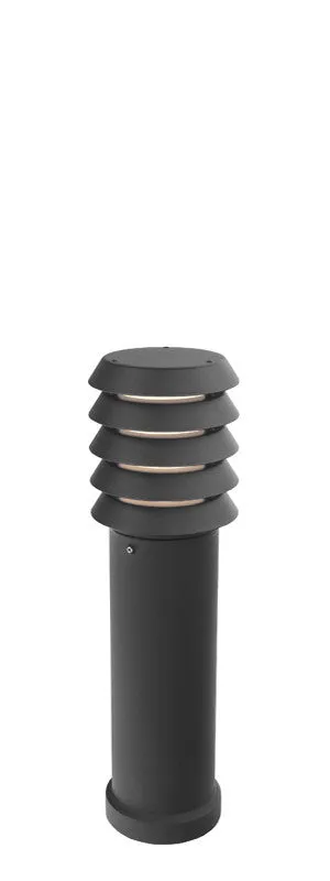 Walkway Bollard Medium Black - ID