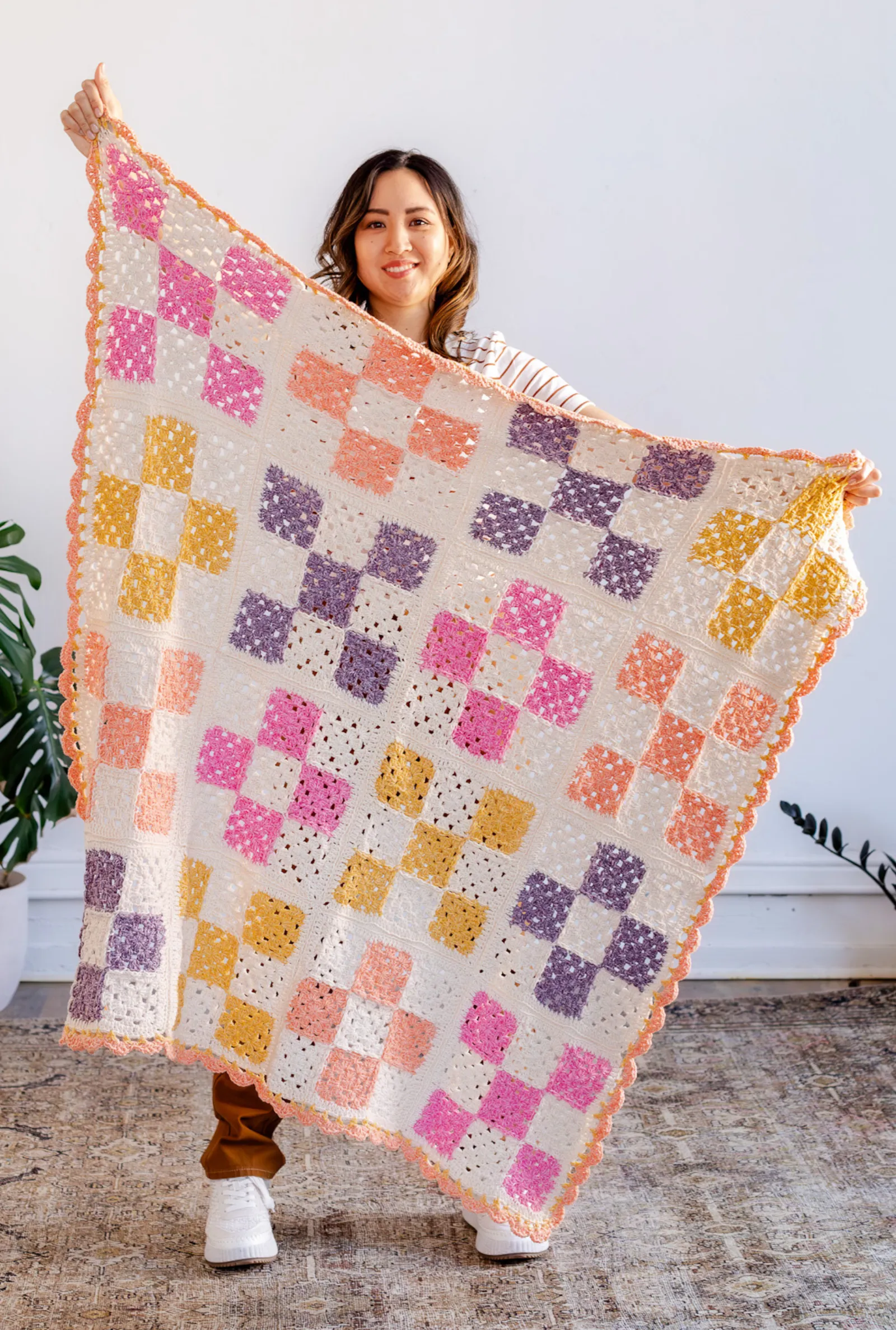 XO Blanket // Crochet PDF Pattern