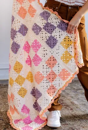 XO Blanket // Crochet PDF Pattern