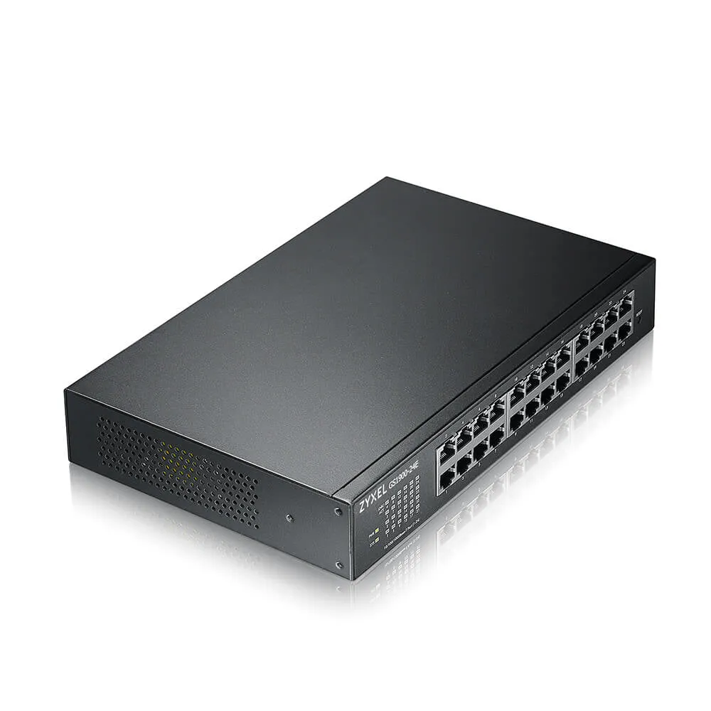 Zyxel Gs1900-24E-Eu0103f Network Switch Managed L2 Gigabit Ethernet (10/100/1000) 1U Black